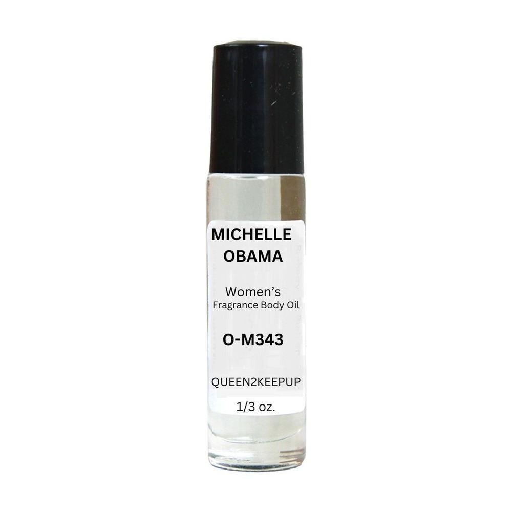 Michelle Obama Women's Body Oil Elegant Floral and Empowering Similiar Roll-On